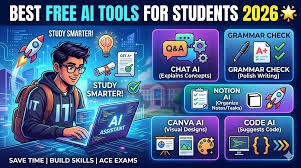 Best AI Tools for Students and Developers in 2026 (Free AI Tools Guide)