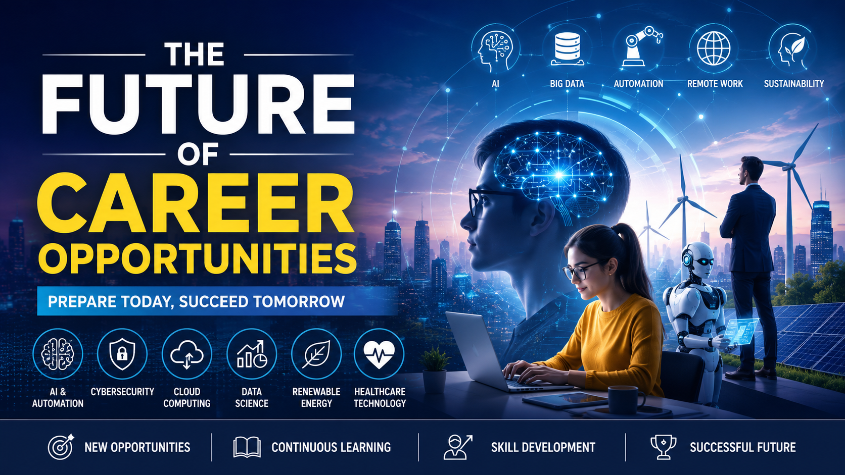 The Future of Career Opportunities: Top Jobs, Skills & Career