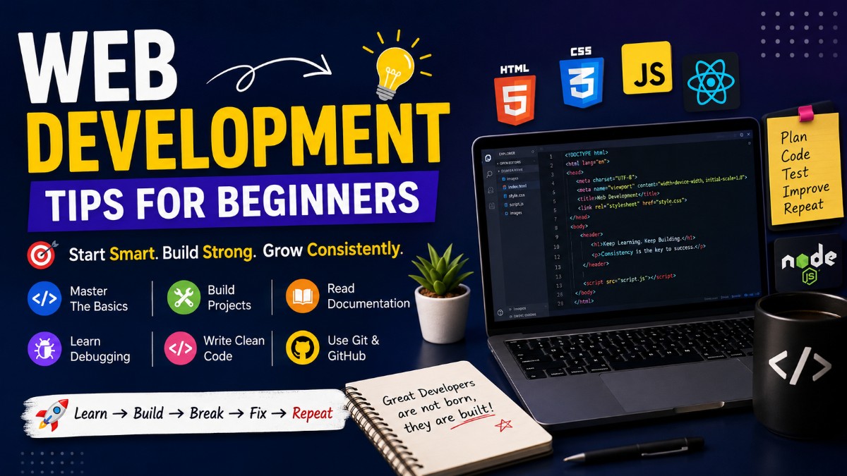 Web Development Tips for Beginners: 15 Essential Tips to Bec